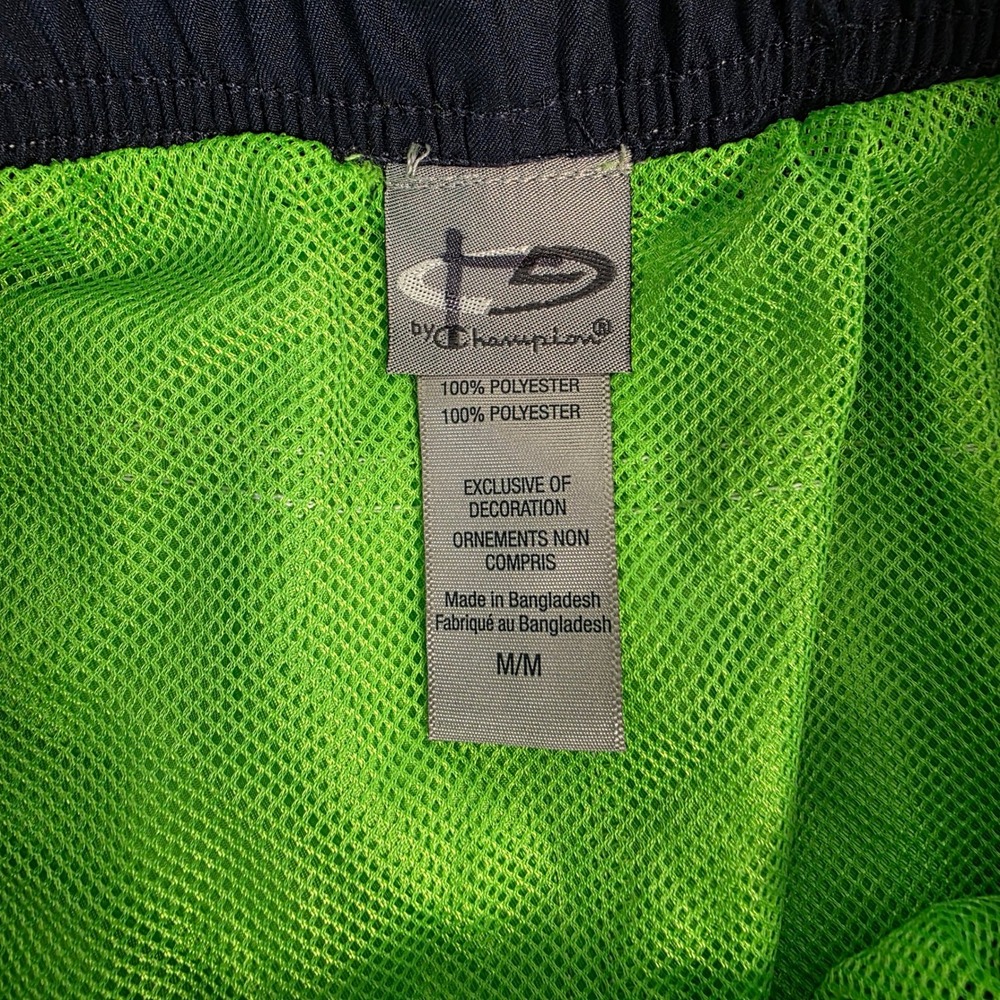 C9 by Champion Mens Medium Swim Trunks‎ Lime Green Excellent Cargo Board Shorts - Picture 4 of 8